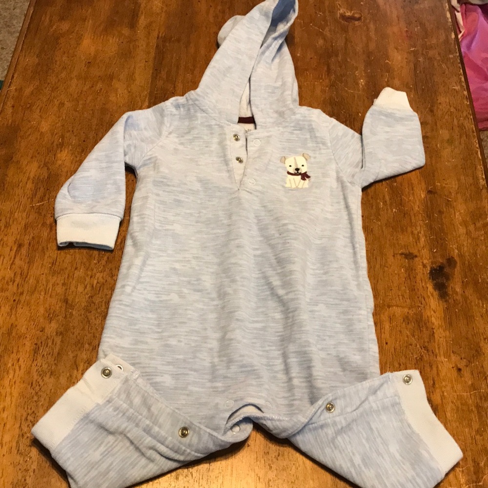 Carter's fleece bodysuit